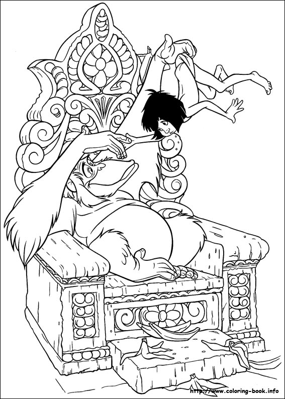 Jungle Book coloring picture